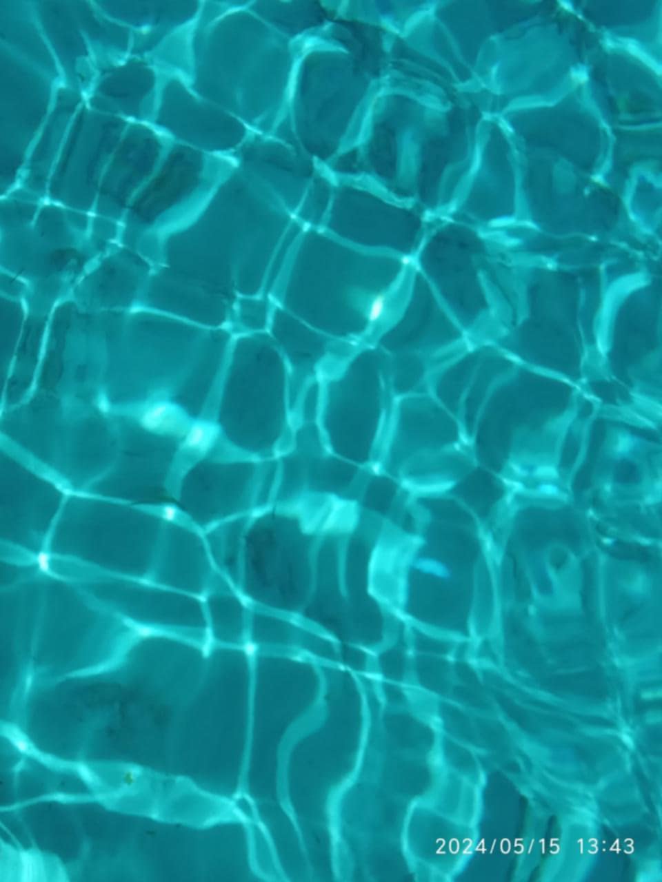 Crystal clear turquoise water at Chrissi Island